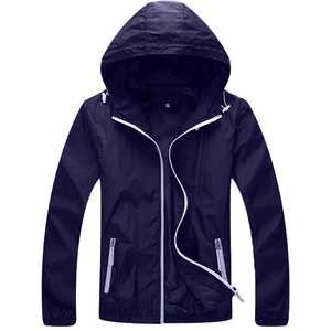 Chaquetas de alta calidad para hombre, ropa informal, chaqueta con capucha y cremallera completa impermeable para hombre - Product Image 4