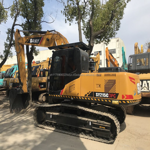 Marca famosa china SANY SY215C SY215 SY 215C Excavadora hidráulica sobre orugas Casi nueva en stock - Product Image 5