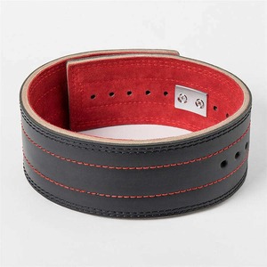 2023 Venta al por mayor de cuero genuino personalizado cintura protectora cinturón de levantamiento de pesas ajustable cinturón de levantamiento de pesas de cuero de gimnasio personalizado - Product Image 5