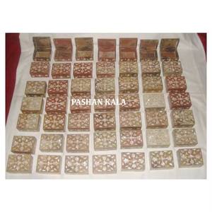 Caja de joyería de forma Rectangular con incrustaciones de madreperla Natural de mejor diseñador indio para decoración del hogar y caja de regalo - Product Image 1