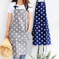 Tabliers de cuisine pour femme Chef serveur café boutique barbecue tablier de coiffeur bavoirs accessoire de cuisine livraison directe