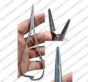 Portaagujas Mathieu de alta calidad, pinzas de alicates, soportes de agujas de acero inoxidable de 14 Cm, instrumentos quirúrgicos - Product Image 2