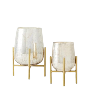 Nouveau design couleur or bougeoir avec chauffe-plat bougeoir pour décorations de pâques modernes centres de table fabriqués à la main - Product Image 3