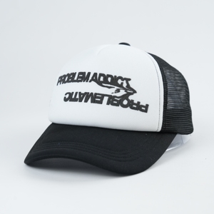 Bordado de alta calidad logotipo impreso personalizado deportes 3D Puff espuma impresión 5 paneles malla espuma camionero camioneros sombrero sombreros gorras - Product Image 5