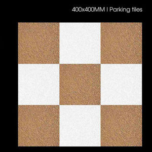 Baldosas de Cerámica Resistentes para Exteriores, 40X40CM, 400X400MM, 16X16 Pulgadas, Acabado Mate, para Entradas de Vehículos y Áreas de Servicio - Product Image 1