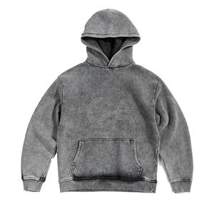 Premium Quality 80%cotton 20%polyester Thick Fleece 465GSM Men's <b>Hoodies</b> & Sweatshirts Comfortable No <b>String</b> Hoodie Sweatshirt - Product Image 1