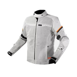 Chaqueta Deportiva Impermeable, Cortavientos y Transpirable con Ribete Reflectante para Motocicleta, Talla Grande, Chaqueta Textil Protectora Duradera - Product Image 1