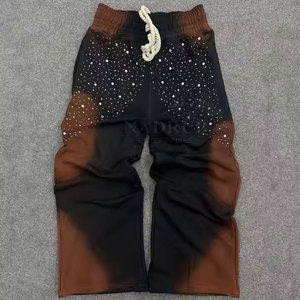 Best Quality Cotton Polyester <b>Men</b> Rhinestone <b>Trousers</b> Outdoor Wear Custom Made Size OEM Designs Rhinestone <b>Trouser</b> - Product Image 6