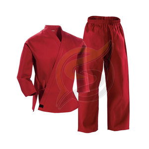 New Style Custom Logo and Design Heat-Transfer Printed 100% Cotton Men's Women's Karate Suit Made in Pakistan for <b>Sale</b> - Product Image 4