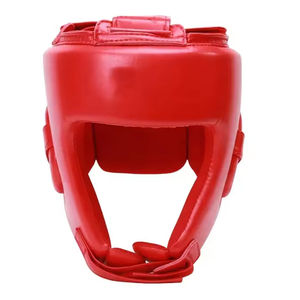 Protector de cabeza de boxeo de Material de PU ajustable ligero Comodidad superior Resistente al desgarro para entrenamiento de Kickboxing MMA seguro y seguro - Product Image 4