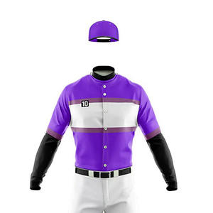 Uniforme de béisbol de nuevo diseño, el cliente más demandado, color elegante, nueva moda, uniformes de béisbol al por mayor - Product Image 5