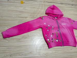 Sweat-shirts et sweats à capuche unisexes surdimensionnés d'hiver personnalisés, haute qualité, 400 GSM, 100% coton, lavage à l'acide vintage, fermeture éclair, capuche en forme de bouchon de bouteille - Product Image 2