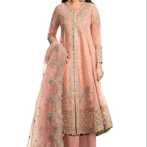 Party Wear Pakistani Style Women Traditional Design Chiffon <b>Dress</b> Fancy Traditional Women Chiffon Party <b>Dress</b> For Ladies - Product Image 1