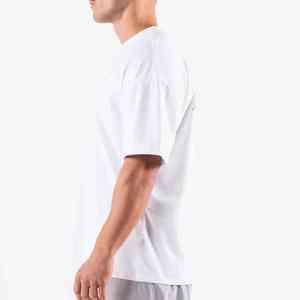 T-shirt surdimensionné 100% coton pour homme, manches courtes, imprimé graphique personnalisé, design vintage, coupe ample, style formel, tricot uni - Product Image 4