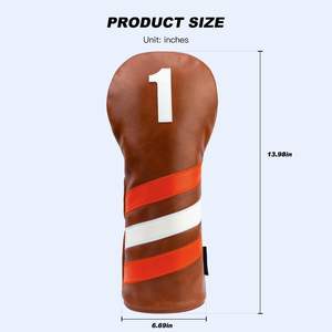 ปลอกคลุมหัวไม้กอล์ฟ ดีไซน์หรูหรา สวมใส่สบาย รับสั่งพิมพ์ลาย ปลอกคลุมไดรเวอร์กอล์ฟ ลายสวยงาม มีจำหน่าย - Product Image 5