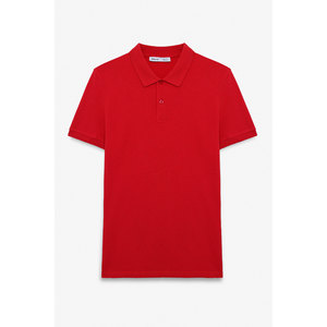 เสื้อโปโลแขนสั้นทรงปกติผ้าฝ้าย 100% สำหรับผู้ชาย GRIMELANGE SKYLOOM - Product Image 4