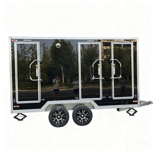 고급 휴대용 모바일 화장실 화장실 트레일러 화장실 샤워 편리하고 우아한 모바일 화장실 - Product Image 3