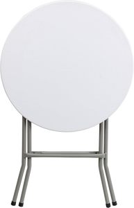 Mesa de Comedor Redonda Plegable de HDPE al por Mayor, Portátil, para Banquetes, Interior/Exterior, <span class=keywords><strong>Bistro</strong></span> - Product Image 5