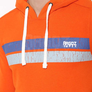 เสื้อฮู้ดดี้ผู้ชายคุณภาพสูง ออกแบบเองได้ ผ้าฝ้าย 100% น้ำหนักเบา สำหรับฤดูหนาว ลายเรียบ คอฮู้ด แห้งเร็ว ระบายอากาศได้ดี - Product Image 3