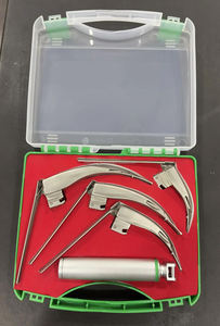 Set de Laringoscopio de Fibra Óptica McCoy de Alta Calidad, 4 Hojas, 1 Mango, Certificado CE e ISO, Venta al por Mayor OEM ODM - Product Image 2