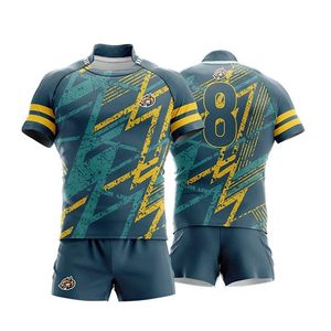Maillot de football en polyester de sublimation de service personnalisé OEM maillot de football uniforme de football pour hommes marque et logo personnalisés - Product Image 4