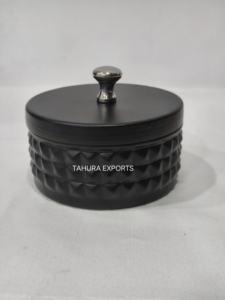 Contenedor de Mesa Más Vendido 2026 para Almacenamiento, Caja Redonda de Hierro Hecha a Mano, Atractiva, para Utensilios de Cocina, Decorativa - Product Image 5