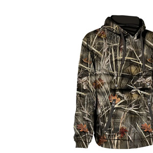 เสื้อสเวตเตอร์สวมหัวลายพรางของผู้ชายใหม่เสื้อมีฮู้ดมีกระเป๋าเสื้อมีฮู้ดสำหรับฤดูหนาว - Product Image 4