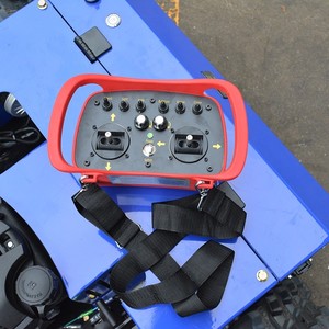 Battery-Powered 4-Stroke Industrial Grade <b>Remote</b> <b>Control</b> <b>Tracked</b> Lawn <b>Mower</b> 225CC 7HP - Product Image 4