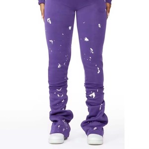 Survêtement à sublimation pour femmes avec pantalon assorti et matériau léger pour les mouvements quotidiens Survêtement à manches longues pour femmes - Product Image 4