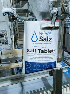 โซดาไนตรัสไตรเอทเซลล์ (NaCl) ความบริสุทธิ์ 99.9% น้ำหนัก 18 กก. เกรดอุตสาหกรรม แบบเม็ด สำหรับทำให้น้ำอ่อน รับผลิตแบบ OEM แบรนด์ส่วนตัว จัดส่งระหว่างประเทศ - Product Image 4