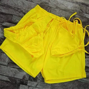 Logotipo personalizado 2023 Nuevo Ecológico Mujeres Sexy 3 piezas Bikini Conjuntos Traje de baño Transpirable Secado rápido Ropa de playa - Product Image 6