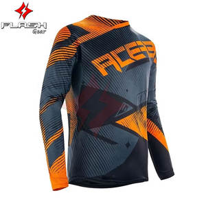 Jersey de Motocross MX Transpirable con Estampado para Adultos Unisex, para Carreras, Práctica de Motocross, Entrenamiento, Venta al por Mayor - Product Image 3