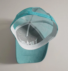 Venta al por mayor de terciopelo gorra de calavera 5 paneles 3D bordado logotipo en relieve personalizado gorra de camionero mexicano Gorras de malla gorra de camionero sombrero de malla de gamuza - Product Image 4