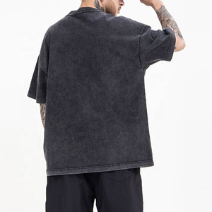 2025 venta al por mayor transpirable logotipo personalizado pantalones cortos de algodón en blanco verano hombres Streetwear Vintage ácido lavado pantalones cortos OEM - Product Image 5