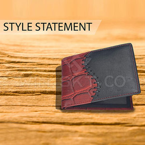 Accessoires de mode Portefeuilles en cuir véritable Ouverts Courts Personnalisables Haute qualité Écologique Faible MOQ Concevez votre propre produit - Product Image 3