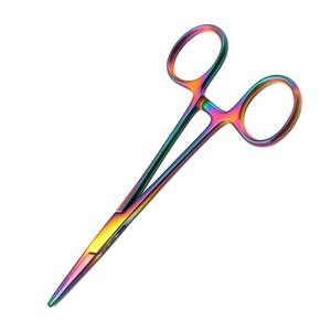 Pinzas Hemostáticas para Mosquitos, Juego de Instrumentos Quirúrgicos de Acero Inoxidable, Manual, Certificado por la CB, Pinzas Médicas Reutilizables - Product Image 2