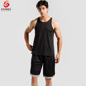 Camiseta sin Mangas de Alta Calidad para Hombre, Informal, Transpirable, de Secado Rápido, Ligera, para Gimnasio, Verano, Poliéster/Algodón, Logotipo Personalizado, Soporte OEM ODM - Product Image 1