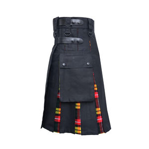 Nouveau kilt écossais hybride utilitaire pour homme, design personnalisé, vente en gros, acrylique et laine, logo personnalisé - Prix avantageux ! - Product Image 4
