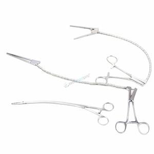 คีมผ่าตัดแบบแมนนวล MICS Debakey ขนาด 5 มม. แกน 1 มม. แบบกดครั้งเดียว งอ 45 องศา สำหรับการผ่าตัด - Product Image 3