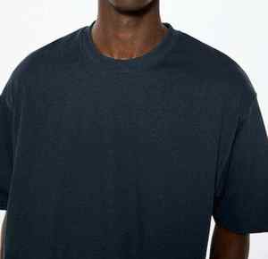 New High Quality Custom Top Quality Men's <b>T</b>-<b>Shirts</b> Cotton Summer <b>T</b> <b>Shirt</b> <b>Trendy</b> Style <b>T</b>-<b>Shirt</b> Solid Color Oversized Tshirt Men - Product Image 2