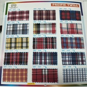 ชุดเครื่องแบบนักเรียนผ้าย้อมสีเส้นด้ายส่งผ้าสิ่งทอความต้องการสูง - Product Image 1