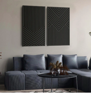 Décoration murale verticale moderne en métal naturel écologique de 4 pouces, motif suspendu pour les occasions d'anniversaire, artisanat - Product Image 1