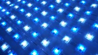 Pantalla LED de Malla de Alta Visibilidad para Exteriores, Ultra Brillante, Legible Bajo la Luz Solar, Impermeable, para Pantallas de Medios en Estadios