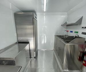 Meilleure entreprise, chariot de nourriture mobile de haute qualité, kiosque à café OEM, chariot à snacks, pizza, tacos, barbecue, hot-dogs, glaces, remorque de restauration, camion de nourriture mobile - Product Image 5