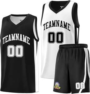 Fabrication professionnelle hommes basket-ball uniforme de haute qualité respirant Pakistan fait basket-ball uniforme à vendre - Product Image 3