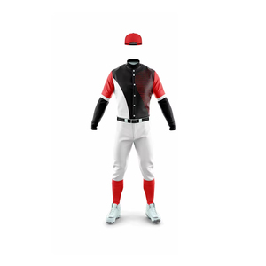Custom <b>Baseball</b> Jersey Men's Full Sleeve 100% Cotton Moisture Wicking Anti-Bacterial Breathable Quick Dry Team Uniform Button - Product Image 4