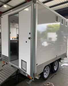 รถเข็นสแตนเลสสตีล3.0พรีเมี่ยมสำหรับขนมขบเคี้ยวขนมฮอทด็อกอาหารและขนมที่ใช้ได้กับอุตสาหกรรมอาหาร - Product Image 1