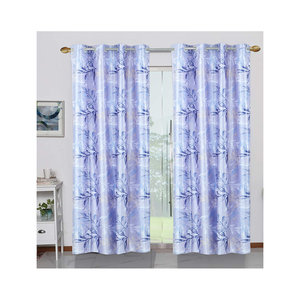 Modern Designer Multi-color Curtains Sustainable Pure Polyester Fabric Vibrant Printed Multi-pattern Wholesale Supplier - Product Image 3