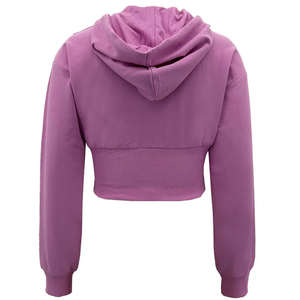 Chaqueta universitaria para mujer al mejor precio, ropa informal, Material transpirable de secado rápido, patrón sólido, cuello levantado, lana, cantidad de tinte a granel - Product Image 1