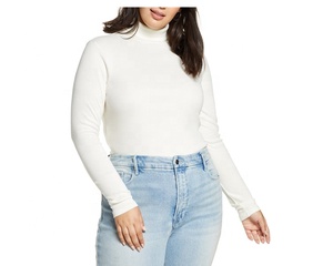 Camisetas Clásicas de Cuello en V para Mujer al por Mayor 2026, Camiseta de Mujer, Camiseta de Cuello en V Lisa de Algodón Puro, Azul Oscuro, Transpirable - Product Image 6